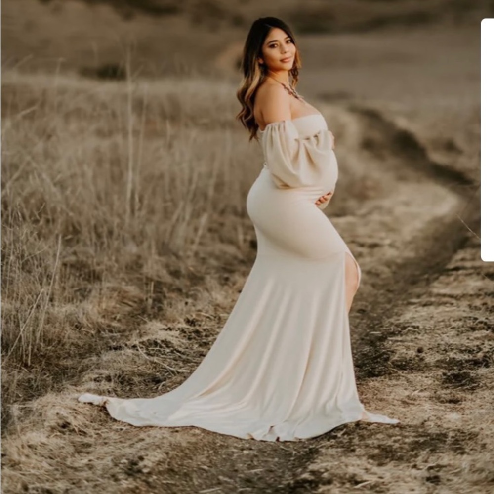 Any it’s Couture Juliette Maternity Dress , XS , champagne